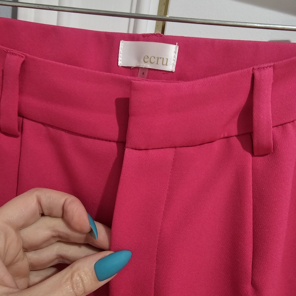 Ecru Pink Pantsuit